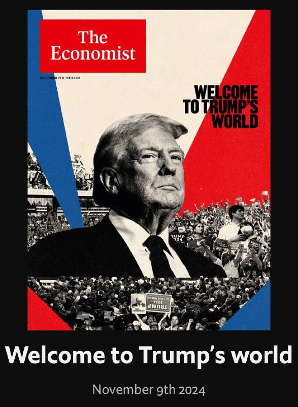 🇺🇸Не треба бути генієм чи політичним експертом, щоб передбачити кавер The Economist цього тижня
